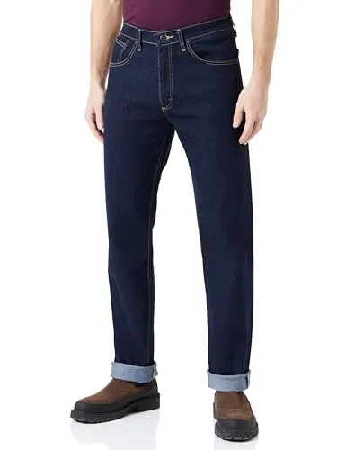 Wrangler Herren Regular Fit Jeans Rinse 34W/34L - Stylische Wrangler-Jeans für Herren mit regulärer Passform, ideal für jeden Anlass. Bequem aus Baumwolle gefertigt, bietet diese Jeans sowohl Komfort als auch zeitlose Eleganz.