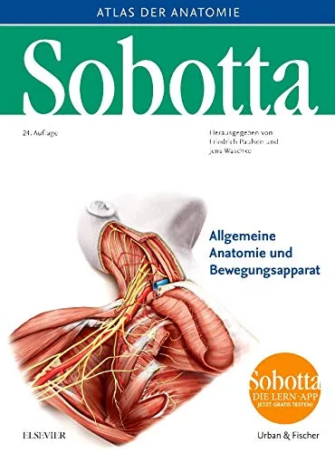 Produktbild Sobotta, Atlas der Anatomie Band 1: Allgemeine Anatomie und Bewegungsapparat