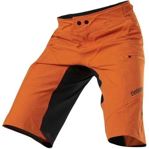 Zimtstern Herren Trailstar Evo MTB Hose kurz (Größe S, orange)