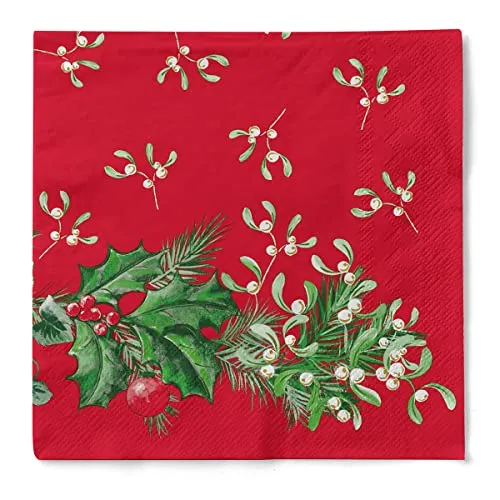 Papierservietten Rot von Mank