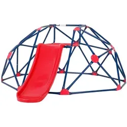 COSTWAY Kletterkuppel mit Rutsche