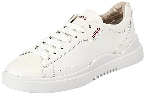 HUGO Blake_Tenn_ltW_N Herren-Sneaker in weiß von HUGO BOSS
