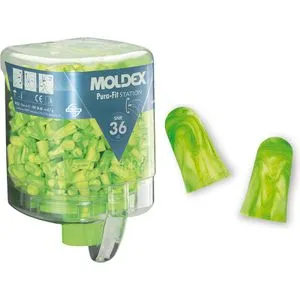 Moldex Einwegstöpsel Pura-Fit - Gehörschutzstation mit 250 Paar, komfortabel und ideal bei hoher Lärmbelastung