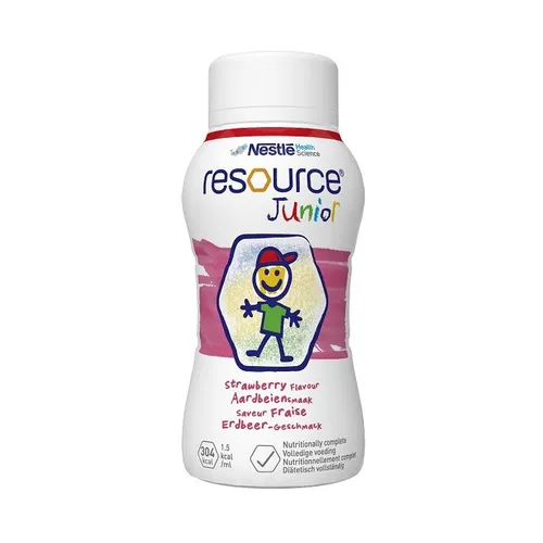 Resource Junior Erdbeer-Geschmack flüssig 6X4X200 ml von Nestle Health Science GmbH