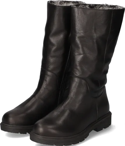 Andrea Conti Damen Stiefel 0022889 002 - Bequem und warm gefüttert in Schwarz, Gr. 39 - Wanderschuhe mit kuscheligem Fleecefutter und rutschhemmender Sohle für optimalen Komfort und Halt in der kalten Jahreszeit.