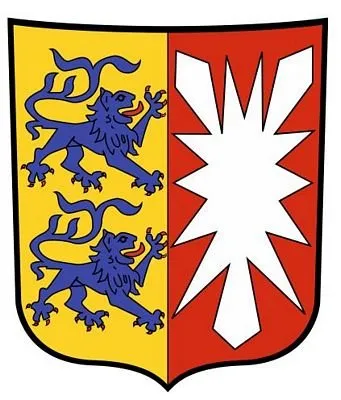 FahnenMax Autoaufkleber Schleswig Holstein