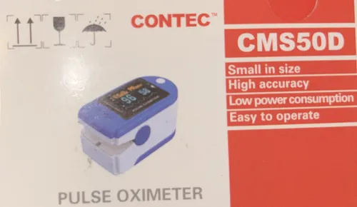 Fingerpuloximeter Contec CMS50D Oximeter Puls