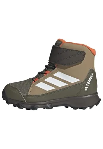 adidas TERREX SNOW CF CLIMAWARM WINTER KINDER Winterboots für Kinder - Die adidas Terrex Schneestiefel halten Kinderfüße warm und trocken. Mit rutschfester Außensohle und isolierendem Futter ideal für Schnee und Kälte. Perfekt für unbeschwerten Spielspaß im Winter!