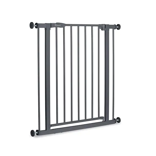 Hauck Treppenschutzgitter Open N Stop 2 - Türschutzgitter ohne Bohren - Kindersicherung für Innenräume, ideal für Türen und Treppen von 75-80 cm, einfache Installation ohne Bohren und beidseitiges Öffnen für maximalen Komfort.