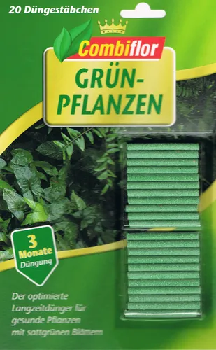 Combiflor Grünpflanzen Düngestäbchen Guano Zimmerpflanzen Dünger 732