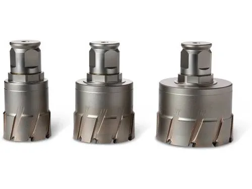 Fein HM-Ultra 50 Kernlochbohrer 53mm - Für Magnetkernbohrmaschinen, bietet höchste Standzeit und hervorragende Zerspanleistung für präzise Bohrungen.