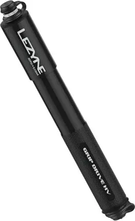 Lezyne Minipumpe Grip Drive HV, M 230mm, Schwarz von Lezyne