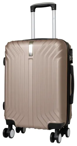 ABS Hartschalen Trolley Palma Rosegold