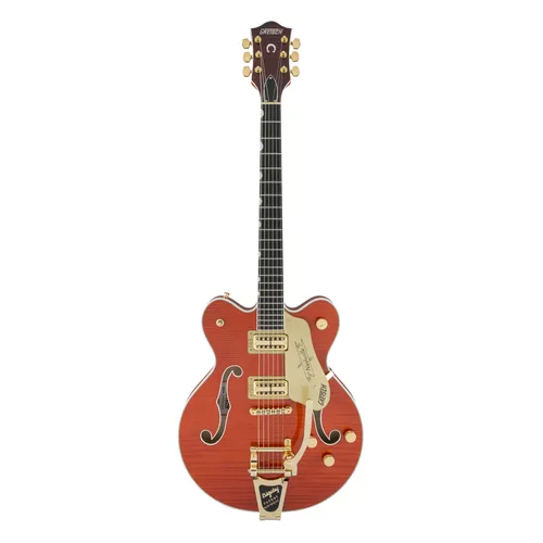 Gretsch G6620TFM Players Edition Nashville Center Block Double-Cut Bigsby Orange Stain Halbakustische Gitarre