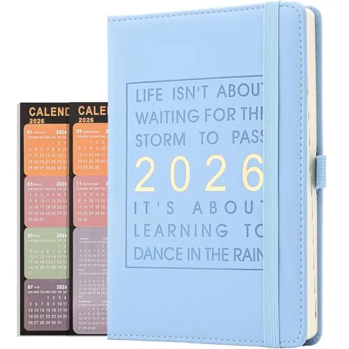 Tagesplaner 2026, Akademischer Kalender Tag pro Seite, von Januar 2026 bis Dezember 2026, Bester Tagesplaner & Tageskalender zur Steigerung der Produktivität & Dankbarkeitstagebuch Persönlicher