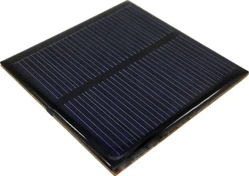 TRU COMPONENTS POLY-PVZ-6060-5V Solarzelle 6 V/DC 0.065A 1 St. (L x B x H) 60 x 60 x 3.1mm