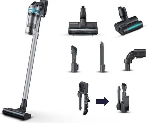 Samsung Schnurloser Staubsauger Jet 75 Pet VS20T7532T1 200AW 60min Multi-Cyclonic