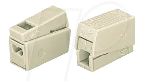 Wago Leuchtenklemme 2 Leiter 1-2,5 qmm (10er) von WAGO