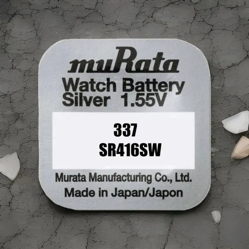 1* SONY Murata 337 Knopfzellen SR416SW Uhr Batterien Silberoxid 1,55V ÖZEN SAAT
