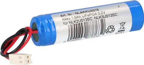 Akku LiFePO4 3,2V 1,5Ah kompatibel NLK2U013SC NLK3U013SC