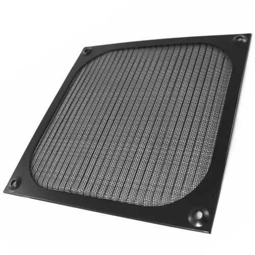 AABCOOLING Aluminium Lüftergitter Lüfter Staub Filter 92mm Staubfilter- schwarz