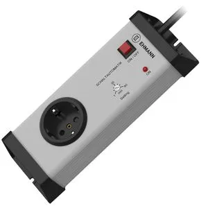 Ehmann Sicherheitssteckdosenleiste 1-Fach mit automatischer Abschaltung - Steckdosen & Zubehör, individuelle automatische Abschaltung von 1-60 Minuten für maximale Sicherheit und Energieeffizienz.