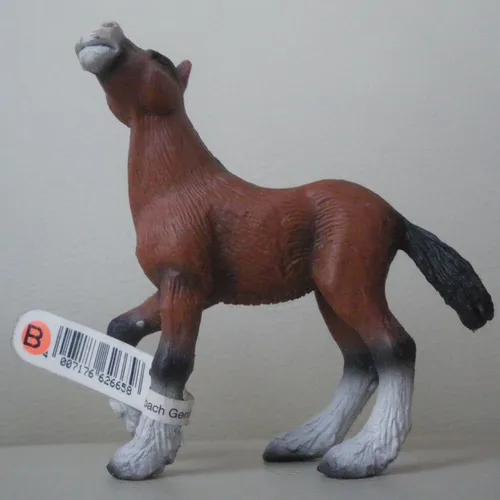 Bullyland 62665 Shire Horse Fohlen Pferd Figur Bully für Bauernhof - NEU