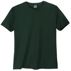 Ahorn Sportswear Basic T-Shirt dunkelgrün Übergröße