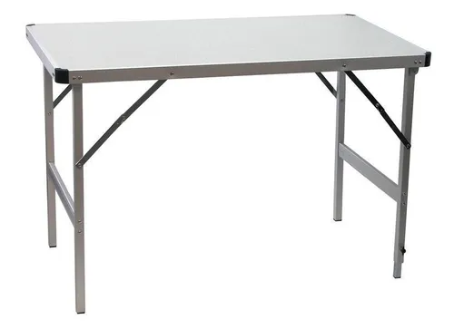 Produktbild Alu-Klapptisch mit fester Platte 120 x 70 cm