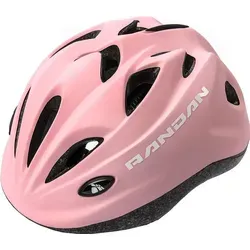 Meteor HB6-5 Kinder Fahrradhelm in Rosa, Größe S 48-52 cm