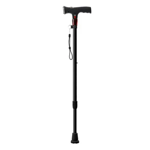 Weinberger Rollator Geh- und Wanderstock mit Licht und Panikalarm