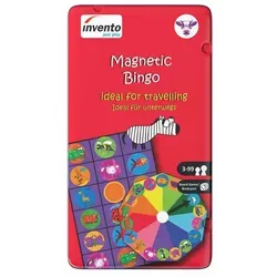 Invento Spiel Magnetspiel Bingo Metalldose