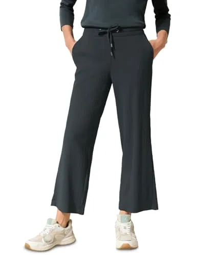 Cecil Damen Wide Leg Strukturhose