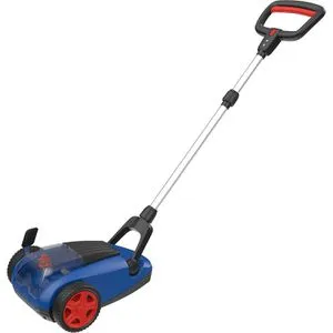 Güde Rasenmäher ERM 18-0, Akku-Einhand-Rasenmäher 21cm - Sichelmäher für kleinere Rasenflächen bis 45 m², akkubetrieben mit Mulchfunktion und verstellbarer Schnitthöhe von 25-48mm, leicht und kompakt für einfache Handhabung.