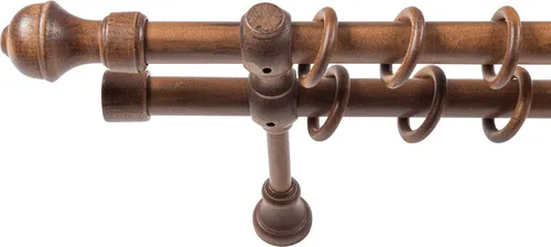 Gardinen- & Vorhangstangen Braun von SN DECO