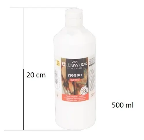 Grundierung Gesso Weiß 500 ml