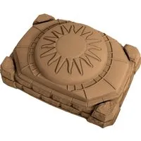 Ambia Garden Sandkasten, Braun, Kunststoff