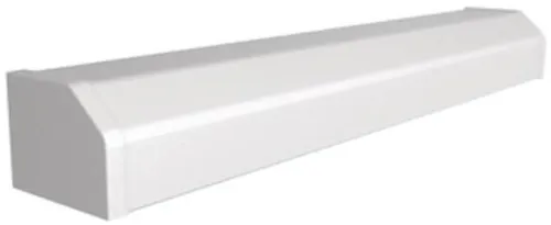 Striebel&John KB49 Rangierblende - Rangierblende für optimale Kabelorganisation, Farbe RAL 9016, schützt Leitungen und ist vielseitig einsetzbar für flache Verteilergehäuse.