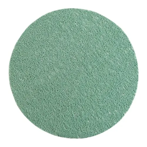 Macosa U1710761_x4 Tischset 4 STK. Minze Grün 38 cm rund Kunststoff Platzsets abwischbar Tischdeko Tischmatte Platzmatte Tisch-Unterlage Tischset Platzdeckchen (Minze)