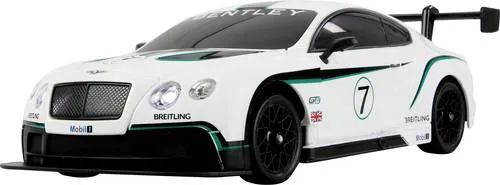 Amewi RC Drift Lizenz Bentley Weiss - RTR Ready-to-Run - RC Auto, hochwertiges Driftmodell mit originalgetreuem Design und sofort einsatzbereit für aufregende Drift-Abenteuer.