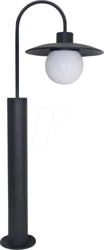 LUXULA Wegeleuchte LX-700203, schwarz, E27 Fassung, 65 cm - Standleuchten & Wegeleuchten - Wetterfeste, moderne Aluminium-Wegeleuchte mit IP44-Schutz für stilvolle Gartenbeleuchtung und individuelle Lichtgestaltung.