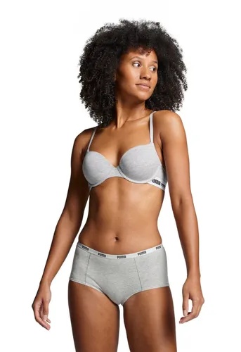 PUMA WOMEN T-SHIRT BRA 1P in grau von PUMA