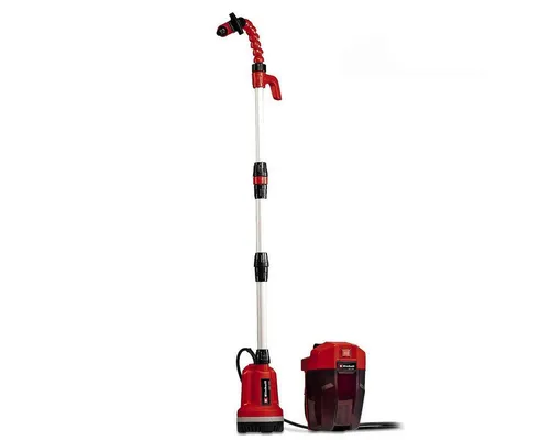 Einhell Regenfasspumpe GE-PP 18 RB Li - Akku- und Ladegerät-frei - Effiziente Regenfasspumpe für die einfache Entwässerung und Bewässerung, kabellos und flexibel einsetzbar, geeignet für den professionellen Einsatz.