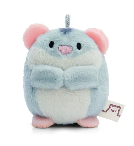 NICI mymochi mini Hamster Shai, 5 cm , Plüschanhänger, Kuscheltier