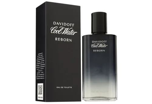 Davidoff Cool Water Reborn für Männer Eau de Toilette 75 ml - Herrendüfte mit 94 % natürlichen Inhaltsstoffen, vegan und frisch, vereint er die Aromen von Rosmarin und verantwortungsvollem Vetiver für ein neues Dufterlebnis.