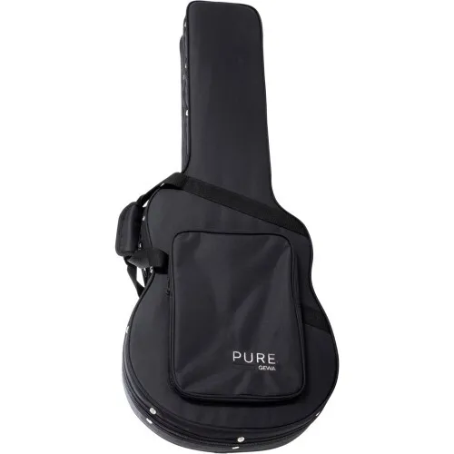 FX F560010 Gitarrenkoffer Light Weight Softcase - Konzertgitarren-Koffer mit leichtem Styropor-Kern und robustem Nylonüberzug. Ideal für den sicheren Transport dank Sperrholzplatten und umfassender Polsterung.