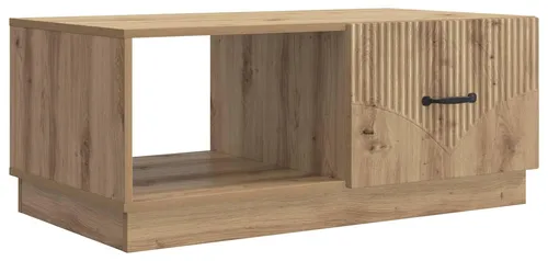 vidaXL Couchtisch Artisan-Eiche 90 x 50 x 37 cm