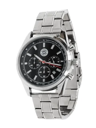 Produktbild FC Bayern München I Chronograph Set I Armbanduhr I Erwachsene I Silber
