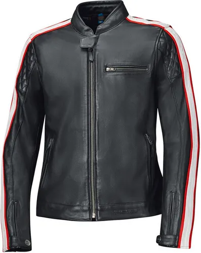 Held Biker Fashion Brixham Damen Motorrad Lederjacke - Jacke für Motorradfahrer, mit wasserdichter Handytasche und Hüftweitenverstellung für optimalen Komfort und Sicherheit. Markanter used Look vereint Stil und Funktionalität.