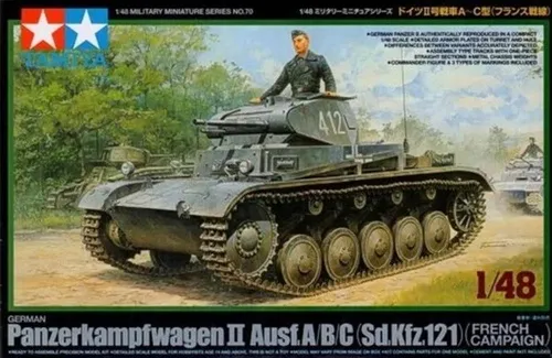Tamiya 32570 - 1/48 Dt. Panzer II Ausf. A/B/C - Frankreich 1940 - Neu